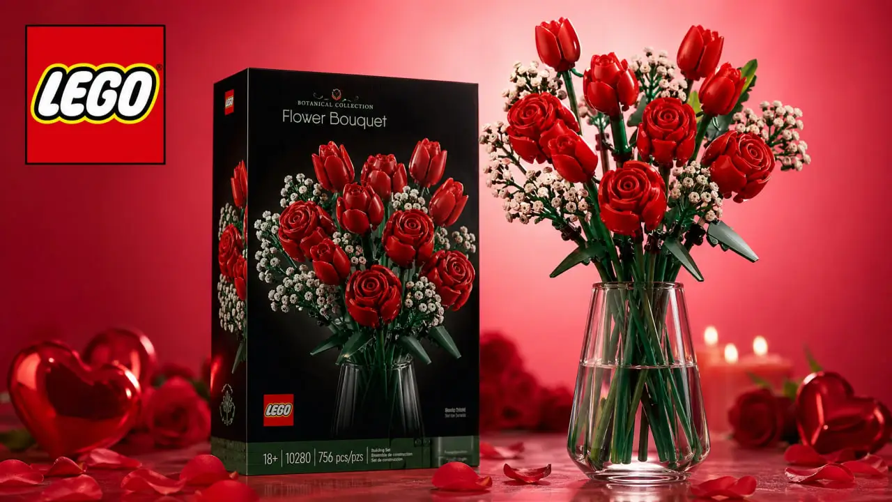 LEGO Valentinstag 2026 — Flower Bouquet, Heart-Sets
